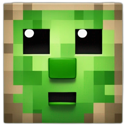 Minecraft creeper emoji