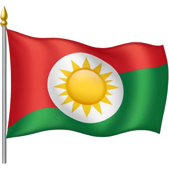 Kurdistan flag emoji