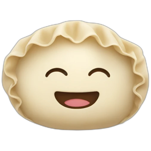 Face dumpling emoji
