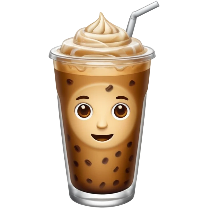 Iced coffe emoji
