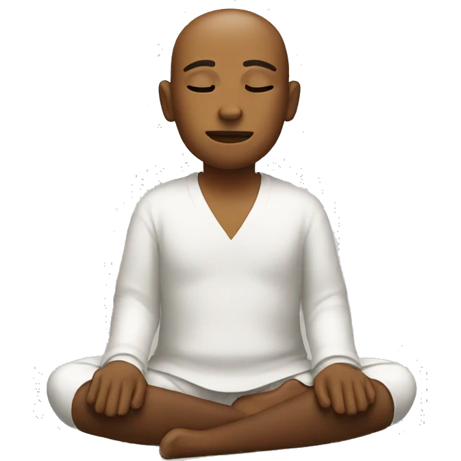 meditate  emoji
