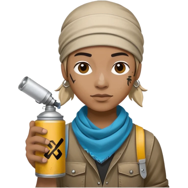 graffiti artist emoji