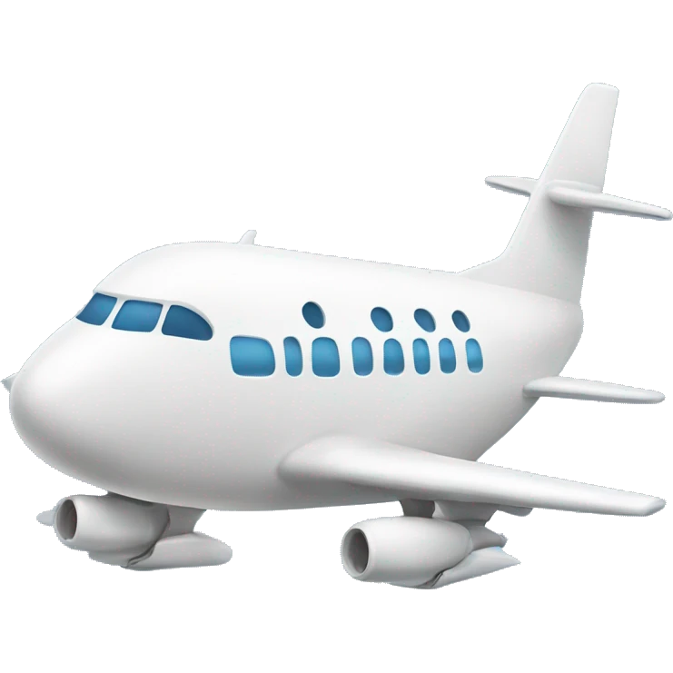 happy airplane emoji