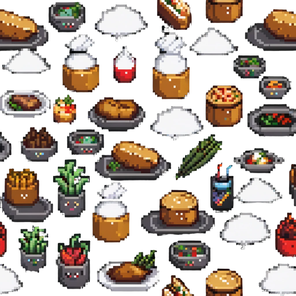 delicious food with steam rising emoji