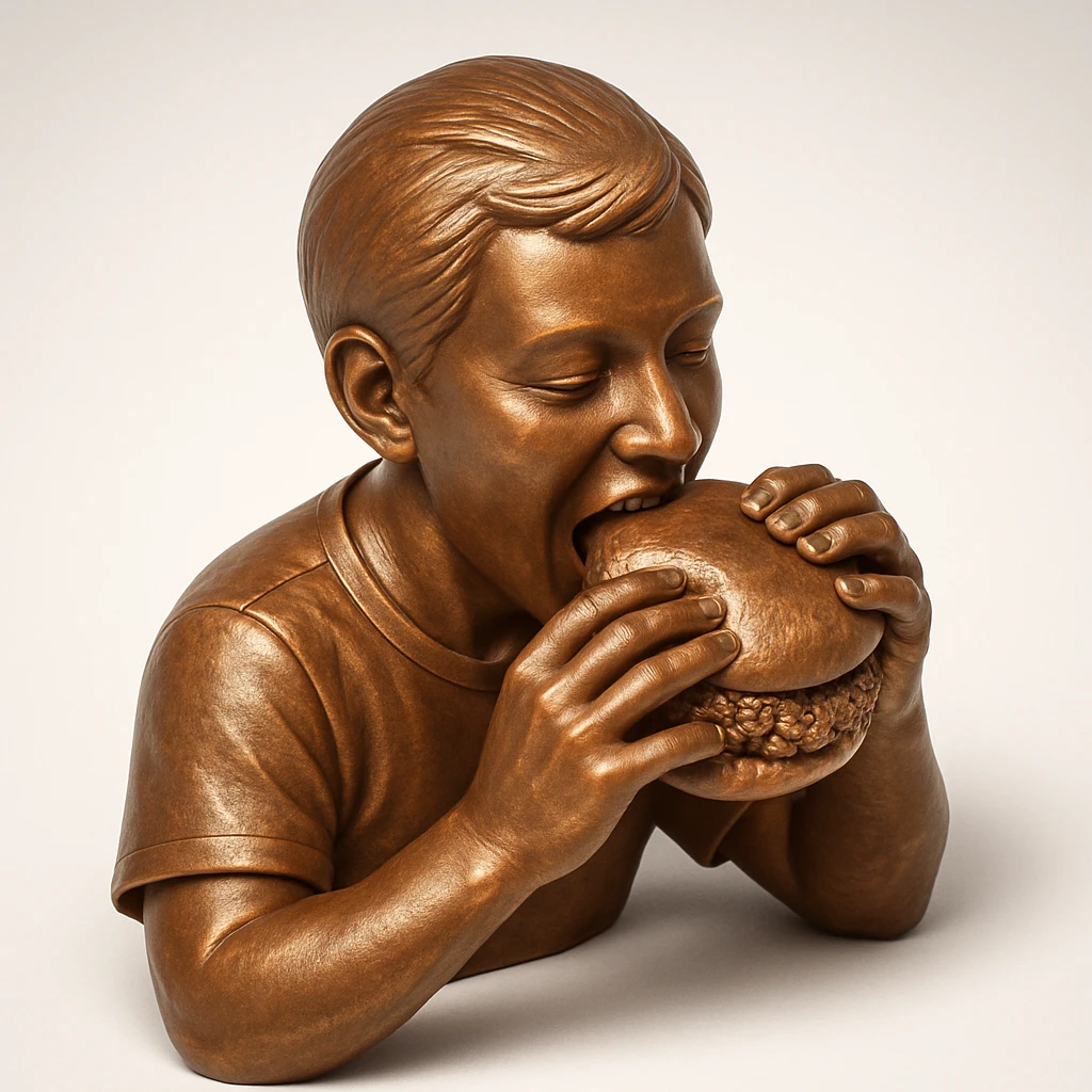 person eating sloppy joe emoji