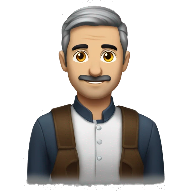 Karda yürürken düşen yaşlı adam emoji