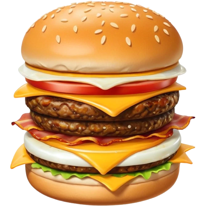 can you make me a breakfast item mixed into a lunch item? so like half burger half breakfast sandwhich emoji