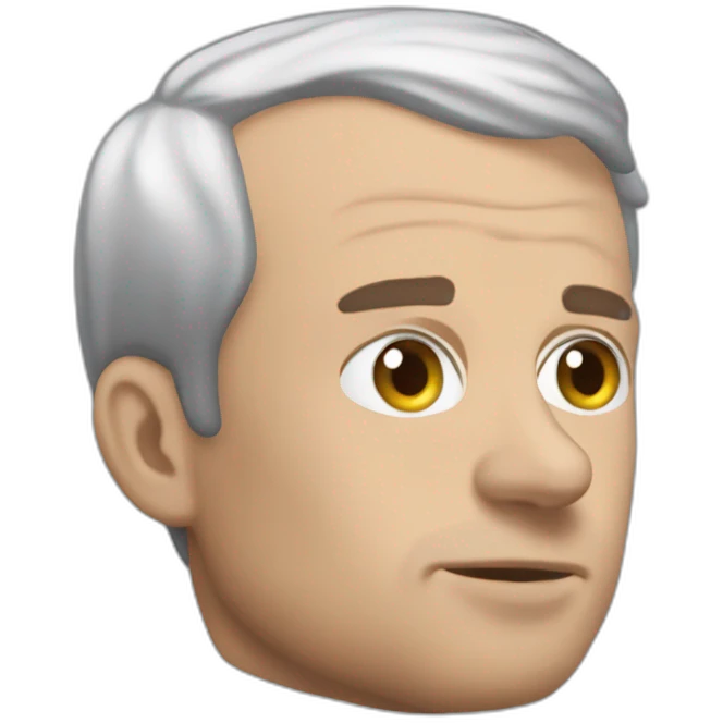 Emanuel Macron qui est entrain de dormir emoji