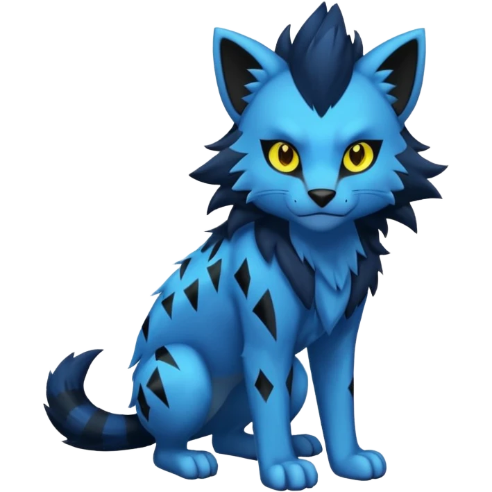 Luxray (full body)  emoji