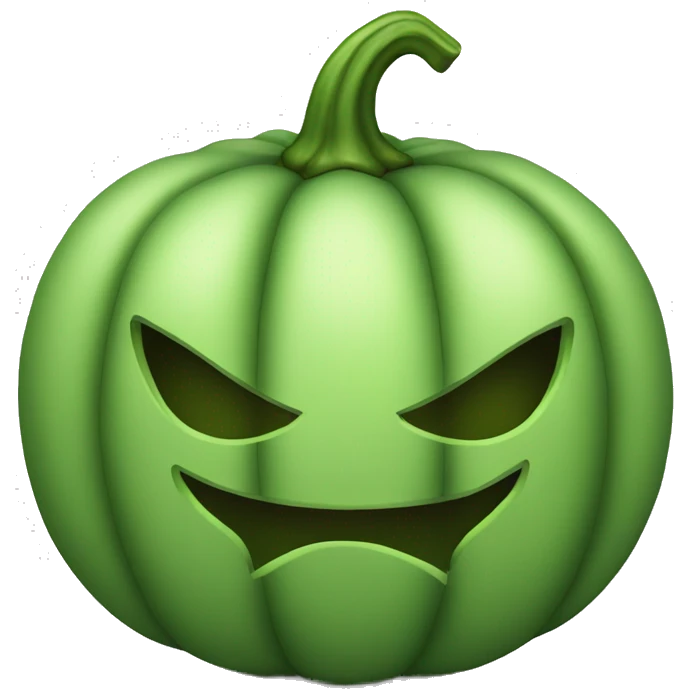green pumpkin emoji