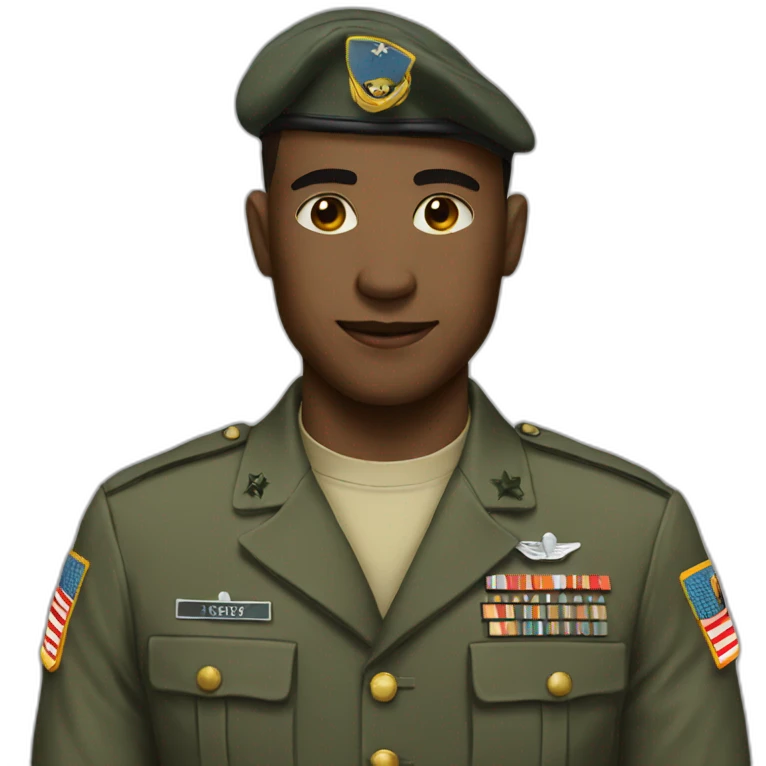 military emoji