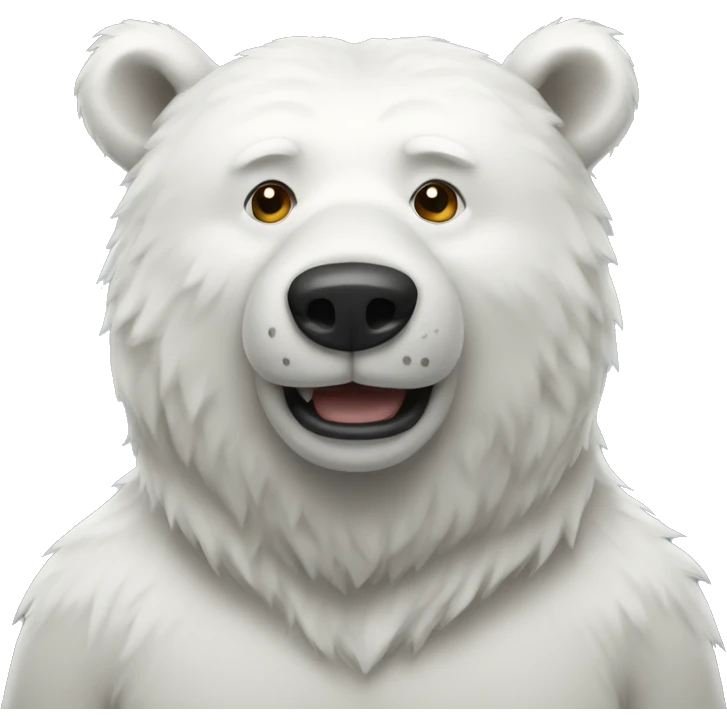 White bear emoji