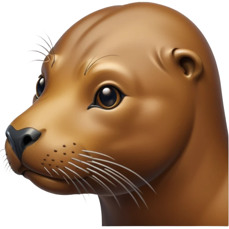 Smooth sea lion emoji
