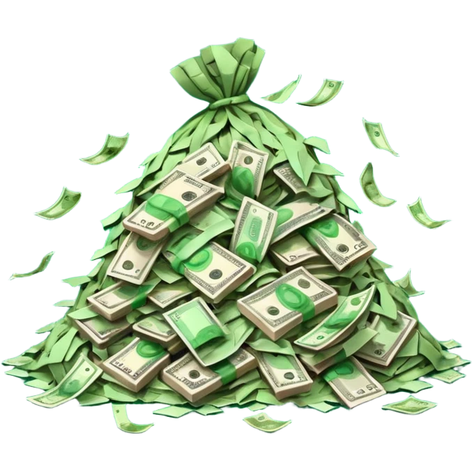 Shreading money emoji