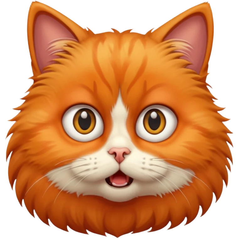 very scared cat emoji