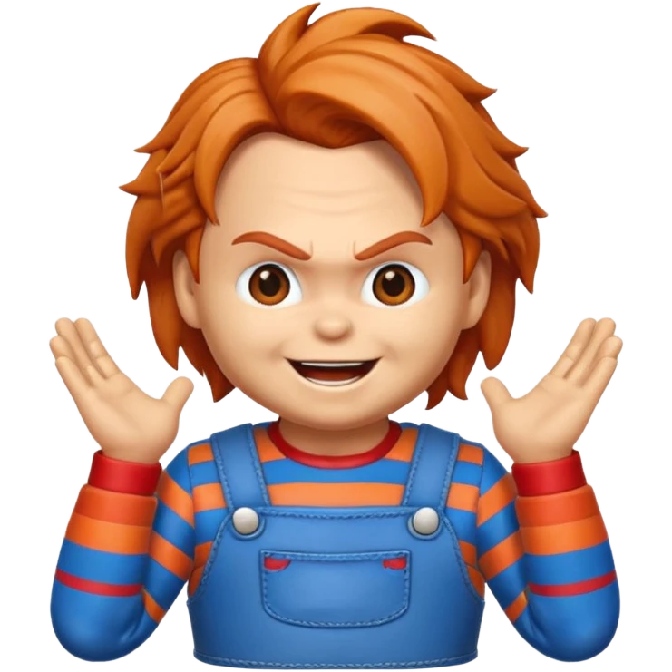 Un emojin de chuky emoji