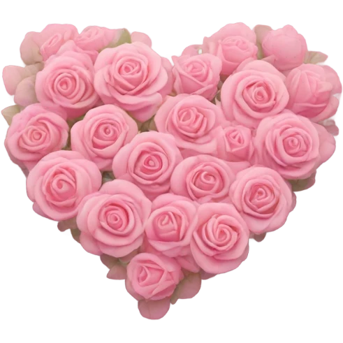 Pink love emoji