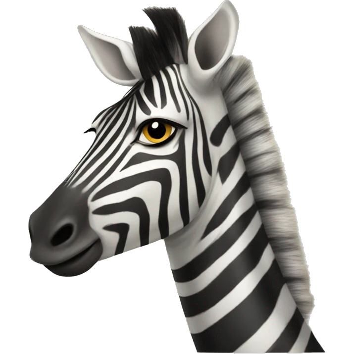 Zebra mixed with giraffe  emoji