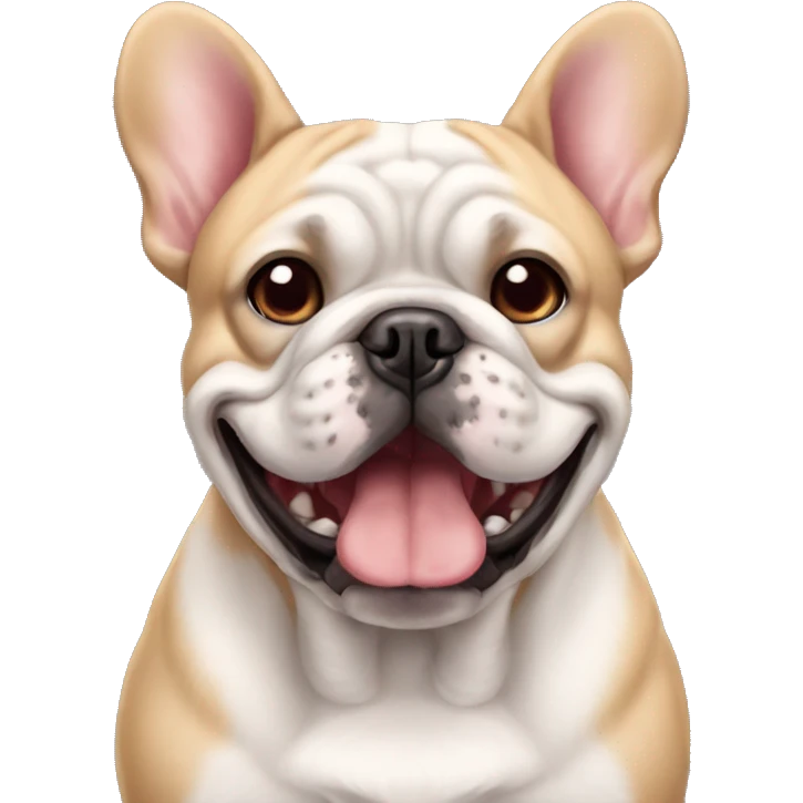 Chien bouledogue emoji