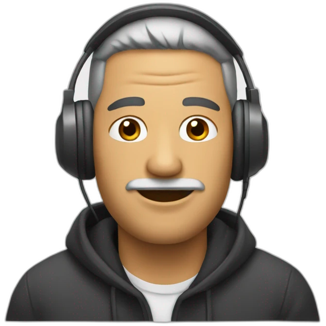 Hombre con audífono emoji