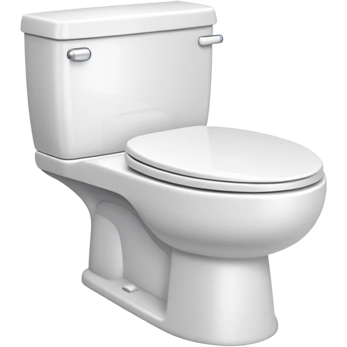 white porcelain toilet emoji