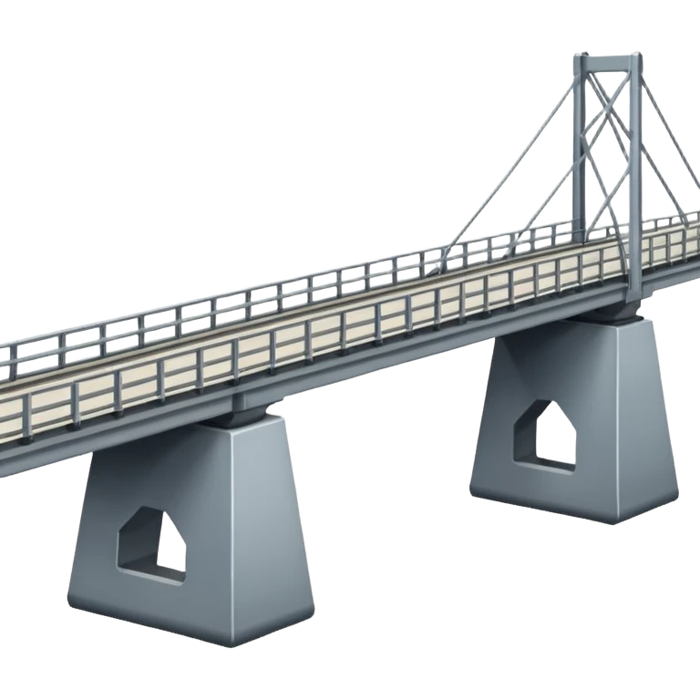 big bridge in USA emoji