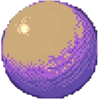 Venus planet circular without rings, golden atmosphere emoji