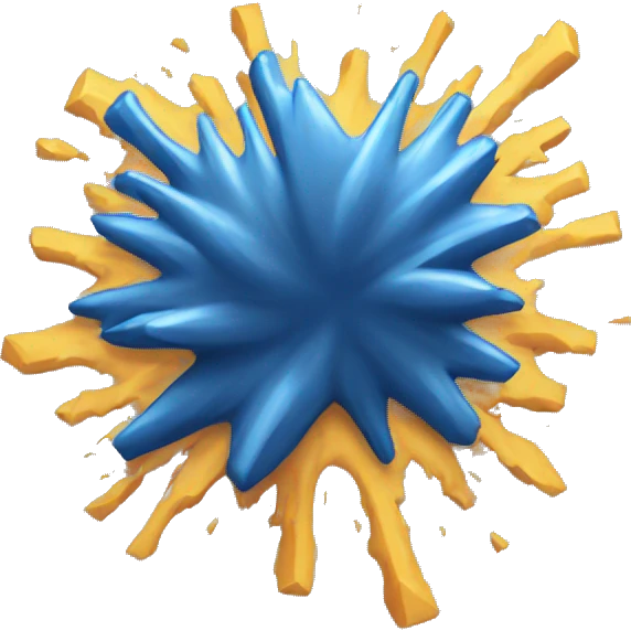 flat zig-zag explosion emoji