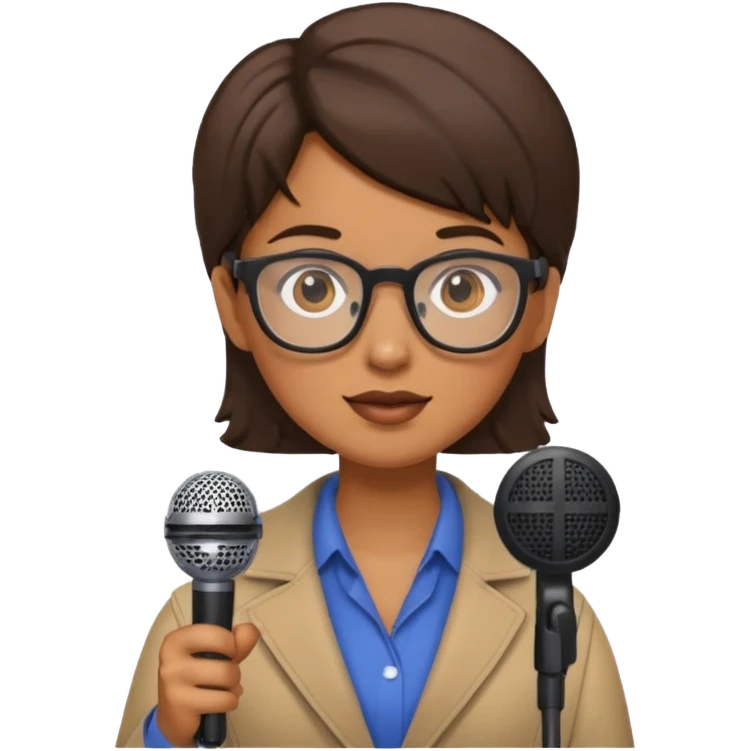 de un periodista emoji