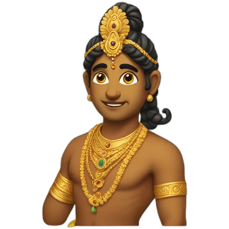 Krishna emoji emoji