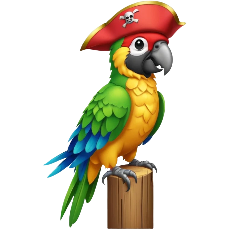 pirate parrot emoji