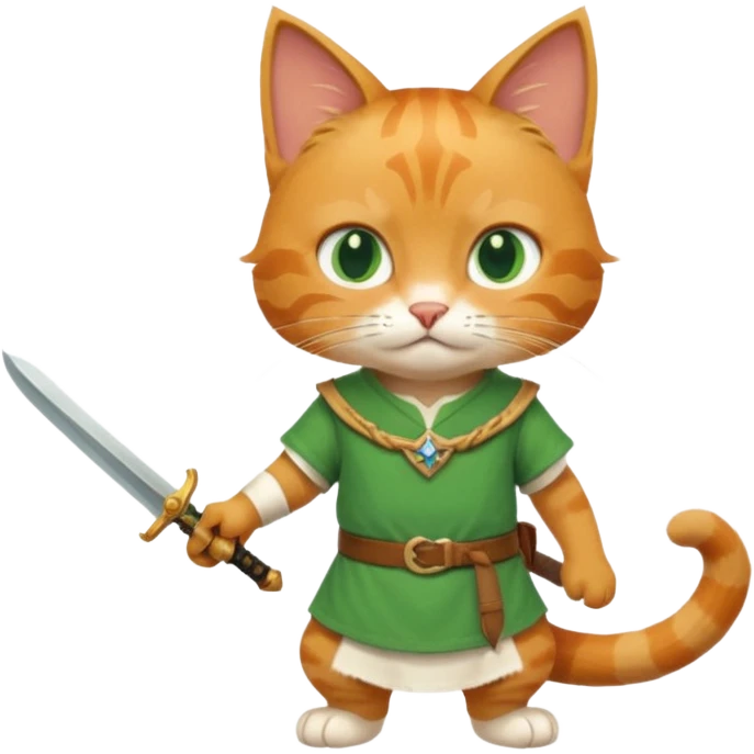 katze als link charakter emoji