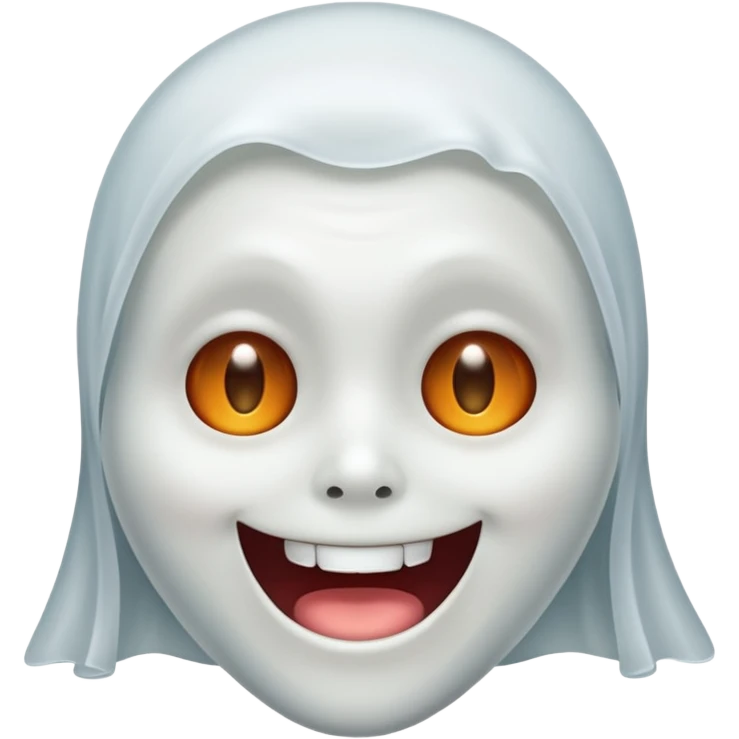 Fantôme qui fait un clair d’œil  emoji