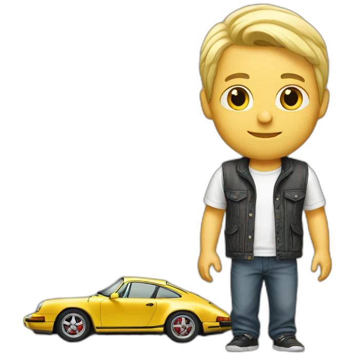 blond-men-with-porsche emoji
