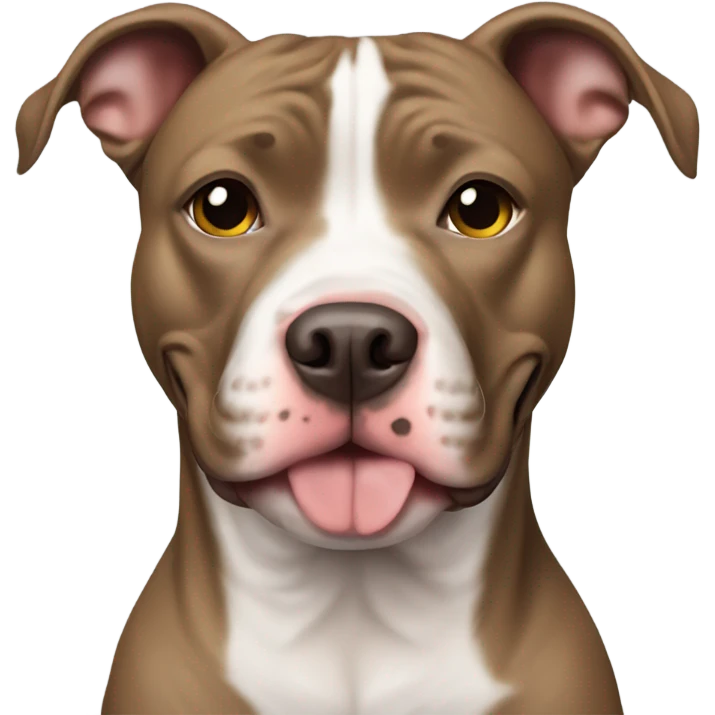 all american female pit bull  emoji