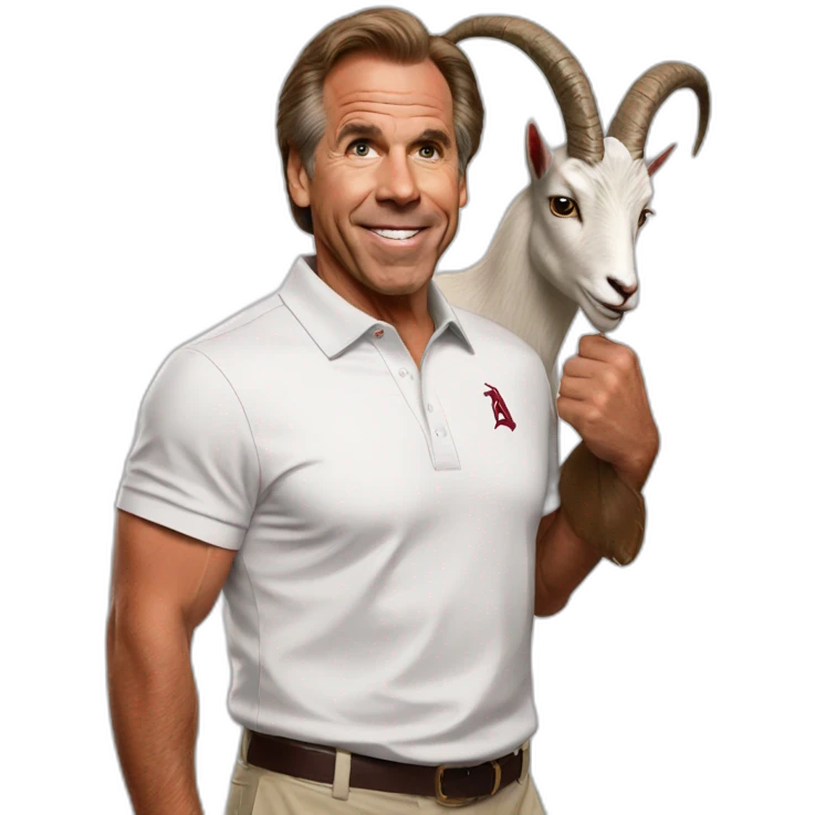 Nick Saban goat emoji