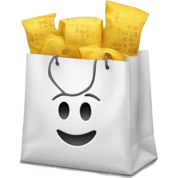 shoping bag with text eipack.ir emoji