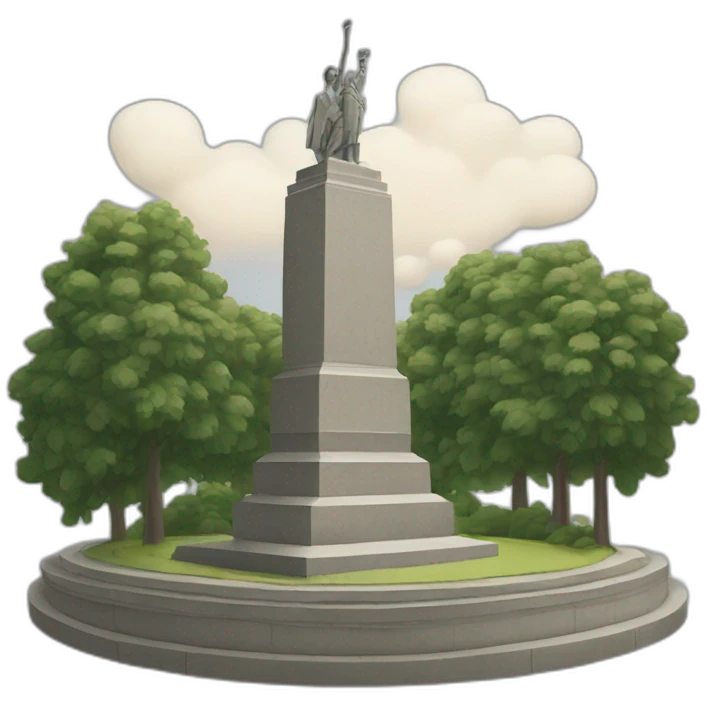 latvian monument of freedom emoji