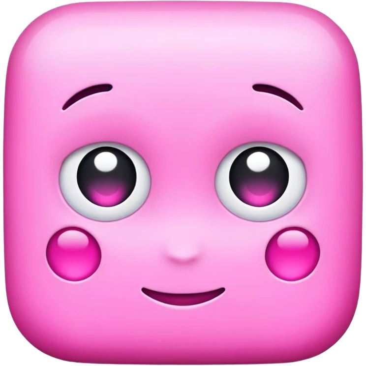Pink emoji