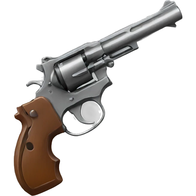 Gun with colors emoji
