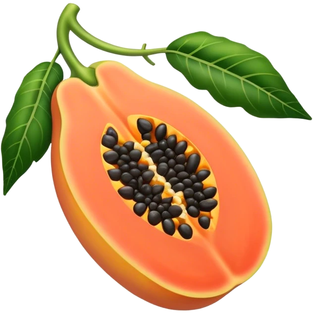 papaya emoji
