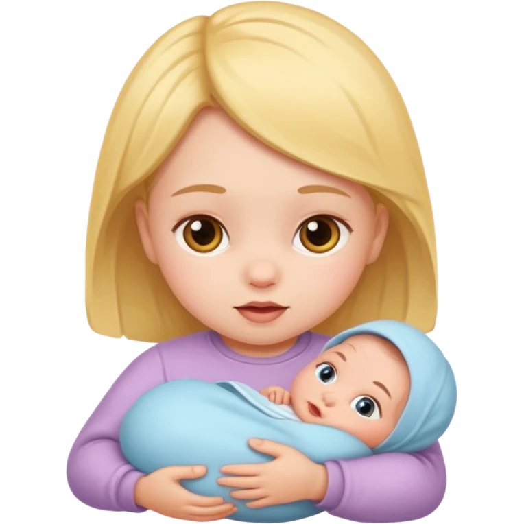 newborn baby girl emoji