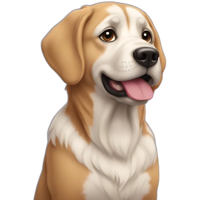 Corentin le gros chien emoji