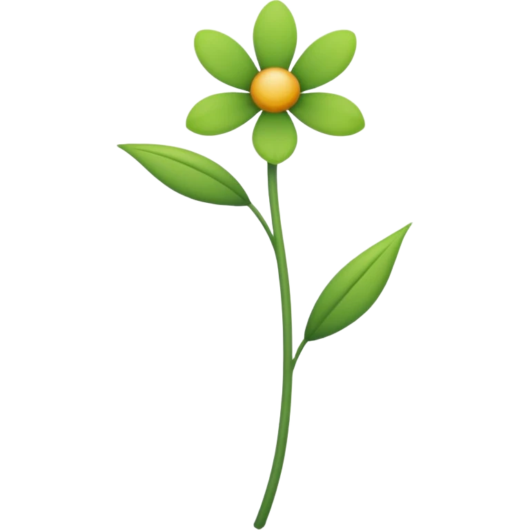 flower stem emoji
