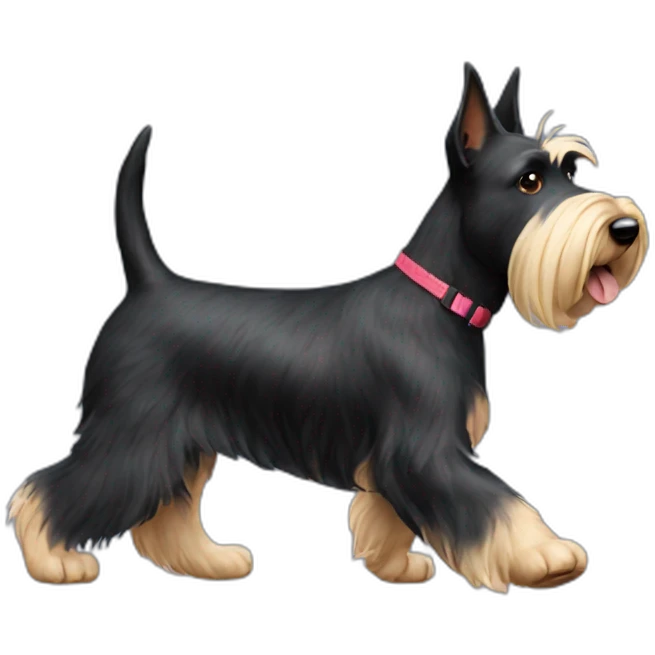scottish-terrier-dog-walking emoji