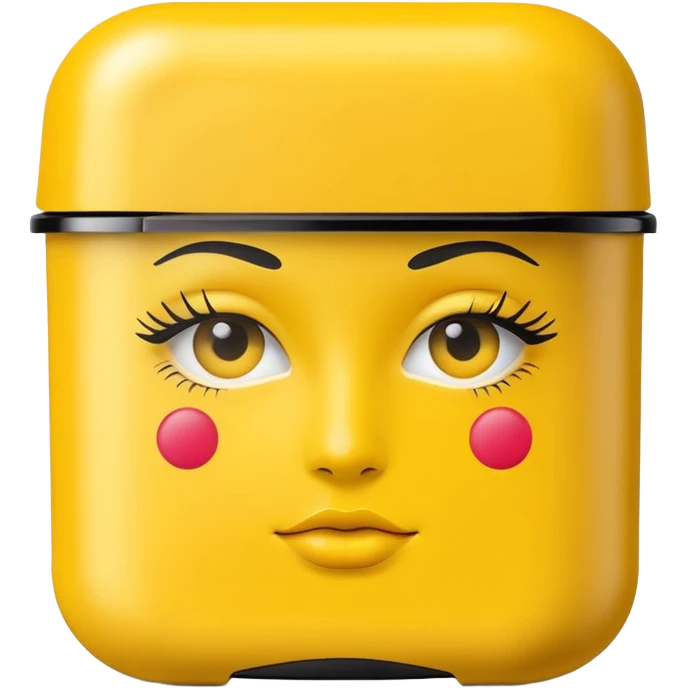 yellow makeup packaging emoji