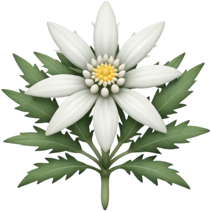 edelweiss realista emoji