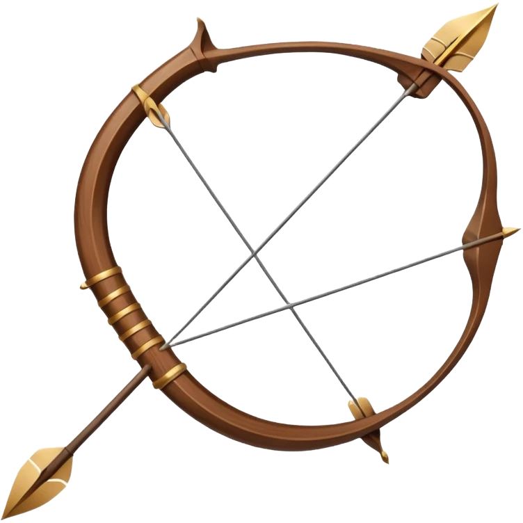 bow and arrow emoji