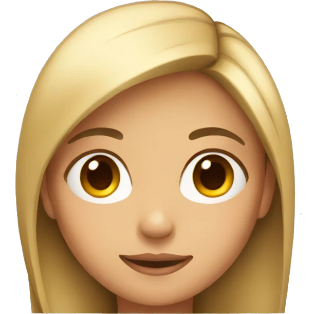 girl facing sideways emoji