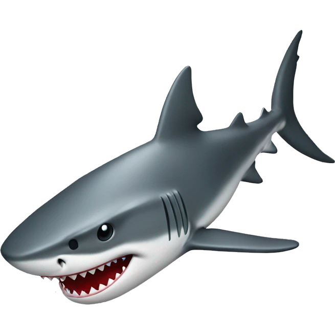 shark red emoji